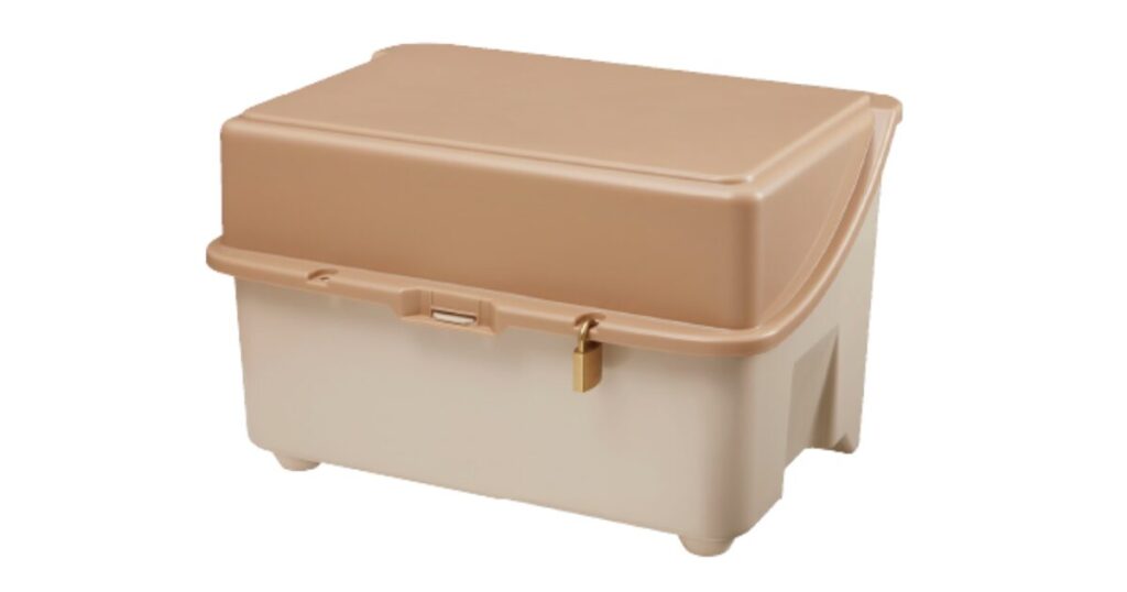 ワタミの宅食は、不在時は、鍵付きボックスで置き配OK